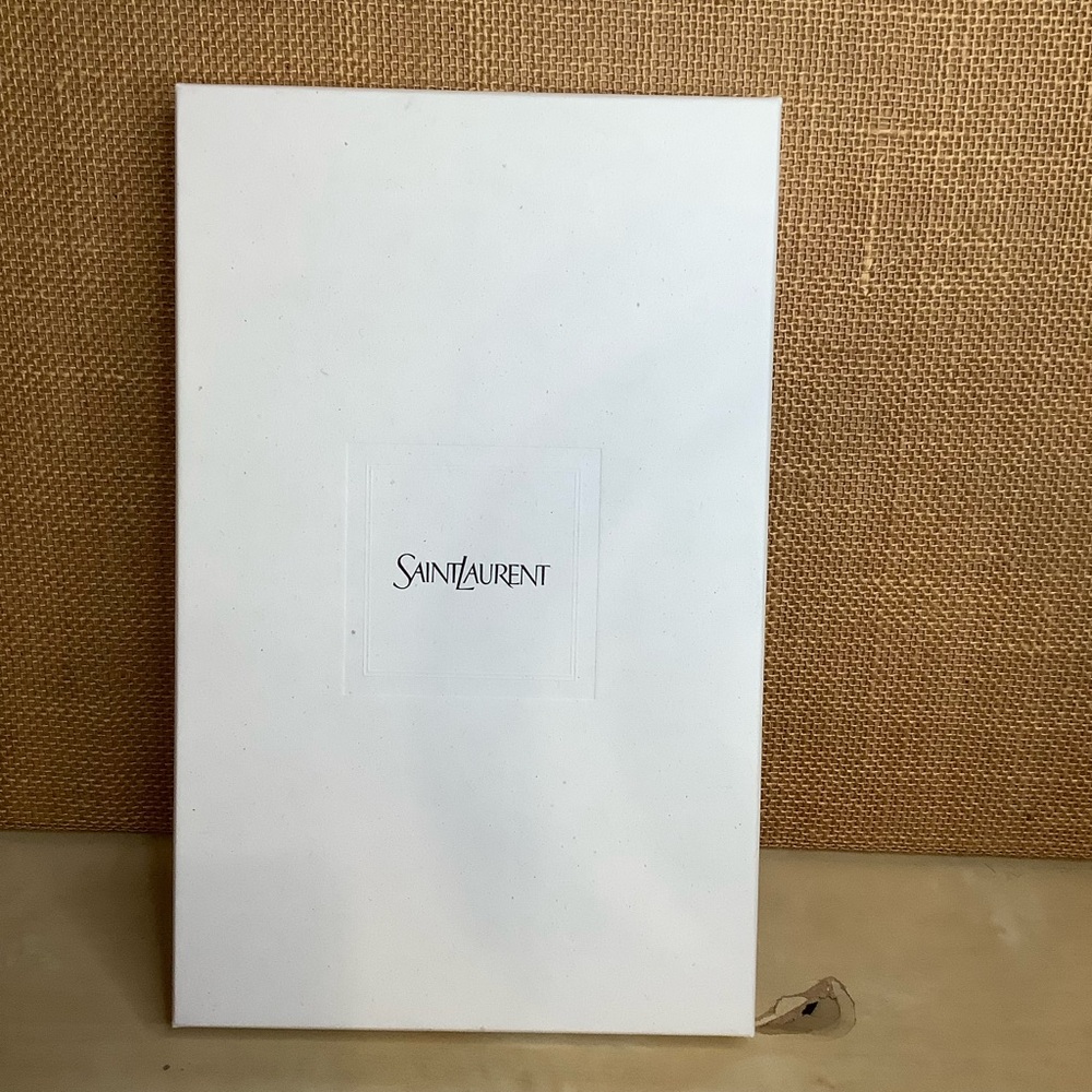 Saint Laurent Empty Box White Cardboard